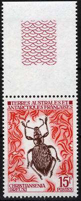 FSAT TAAF 46 MNH Christliansenia dreuxi (insect) Beetle ZAYIX FSA-S0049