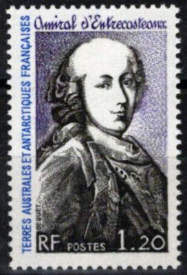 FSAT TAAF 86 MNH Admiral Antoine d'Entrecasteaux ZAYIX FSA-S0069M