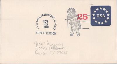 SUPEX Station 1989 La Grange, Countryside, IL Astronaut ZAYIX 120622SM101