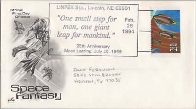 LINPEX 1994 Lincoln, Nebraska One Small Step for Man ZAYIX 120622SM95