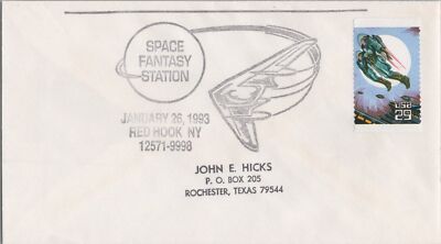 US 2743 Space Fantasy Station Red Hook NY 2nd Day Cancel ZAYIX 120622SM116
