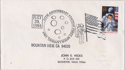 Moon Landing 25th Anniversary Sta. Mountain View California ZAYIX 120622SM111