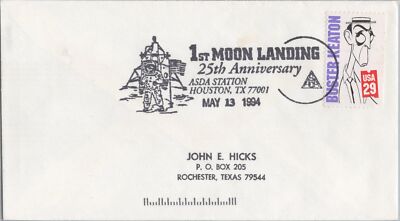 1st Moon Landing 25th Anniversary ASDA Station Houston ZAYIX 120622SM114