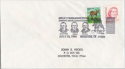 Apollo 11 MoonLanding Station 1994 Houston Armstrong ZAYIX 120622SM109