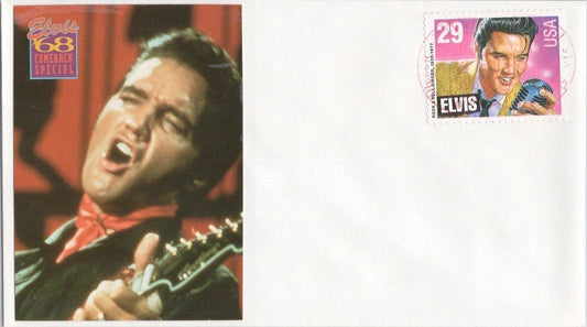 US 2721 FDC Elvis Presley Lets it OUT Bubble Gum Card Tucson ZAYIX STAMPS