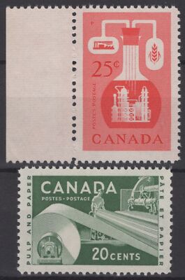 Canada 362-363 MNH Paper & Chemical Industry ZAYIX 121022S15