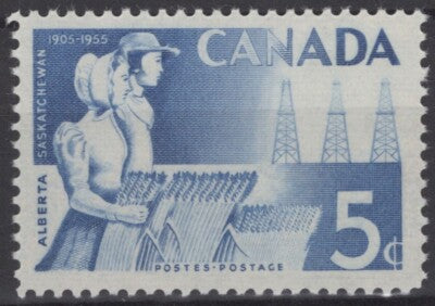 Canada 355 MNH Pioneer Settlers Alberta Saskatchewan ZAYIX 121022S34