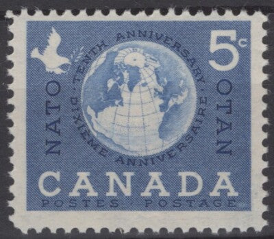 Canada 384 MNH NATO Globe Dove Birds ZAYIX 121022S36