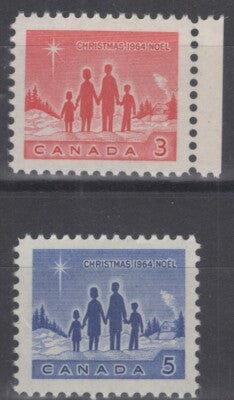 Canada 434-435 MNH Christmas Family Star of Bethlehem ZAYIX 121022S69