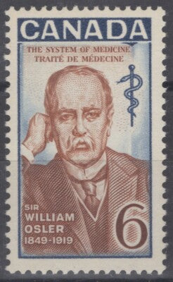 Canada 495 MNH Sir William Osler Physician Professor Medical ZAYIX 121022S93