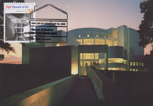 US Maxi Card FDC High Museum of Art Architecture ZAYIX 0924M0501