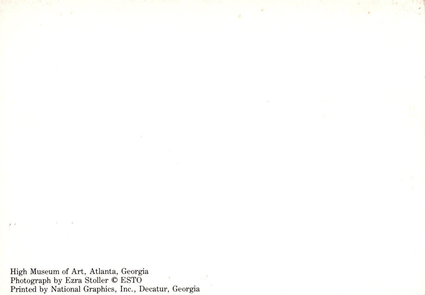 US Maxi Card FDC High Museum of Art Architecture ZAYIX 0924M0501