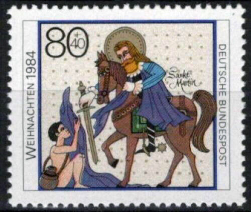 ZAYIX Germany B627 MNH Semi-Postal Christmas St. Martin 031023SM103M