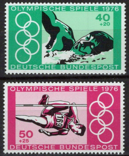 ZAYIX Germany B530-B531 MNH Semi-Postal Olympics Sports Games031023SM111