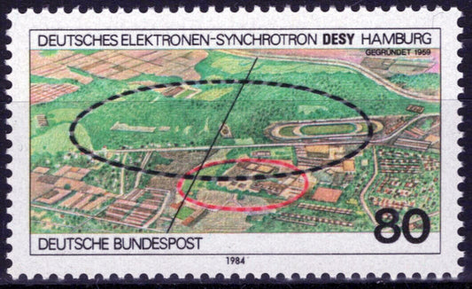 ZAYIX Germany 1426 MNH DESY Research Center Science 042523SM15M