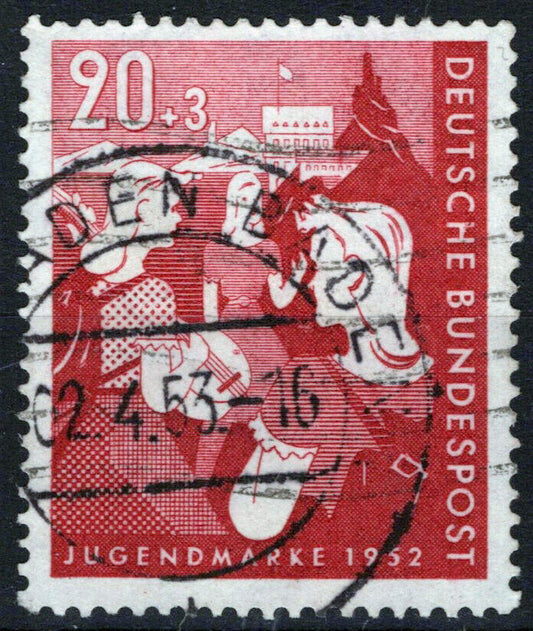 ZAYIX Germany B326 Used Semi-Postal Youth Program Hostel 042523SM33