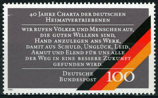 ZAYIX Germany 1608 MNH Charter German Expelles 042523SM50