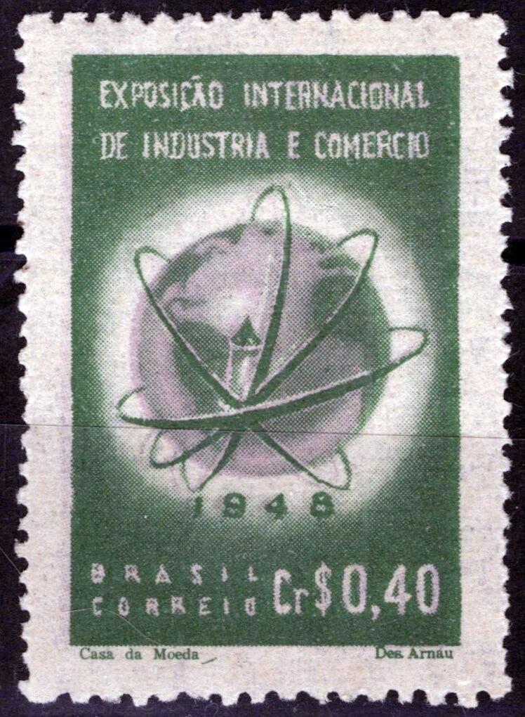 Brazil 680 MNH Globe Industry Commerce ZAYIX 062723S103