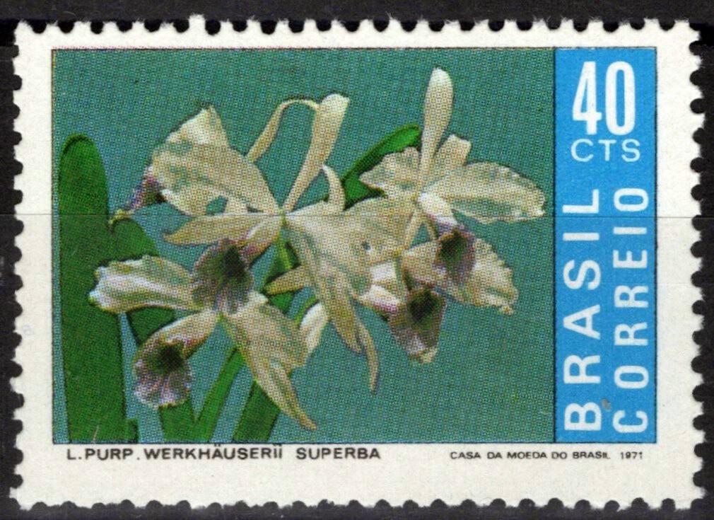 Brazil 1203 MNH NG As Issued Flowers Plants Nature ZAYIX 062723S149M