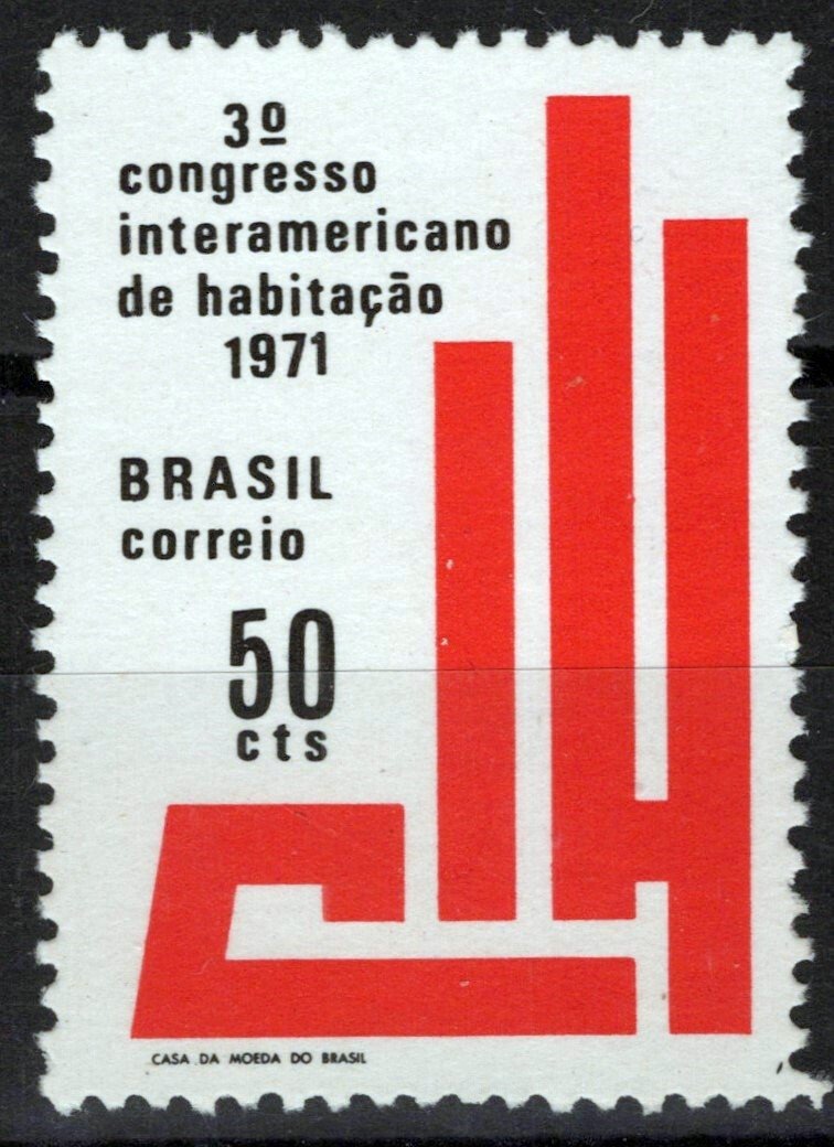 Brazil 1183 MNH NG As Issued CIH Emblems ZAYIX 062723S140M