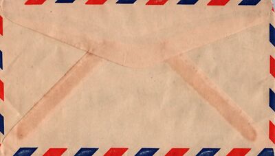 US Air Mail 1951 6c rate Cogan Station, PA to Mackay, Australia ZAYIX 031923SM61
