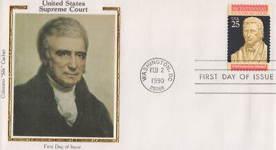 US Colorano 'Silk' FDC 2415 Supreme Court Justice Marshall ZAYIX 032323SM06