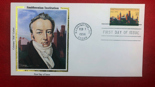 1996 US Colorano FDC #3059 Architecture Museums Smithsonian ZAYIX 010622SM42
