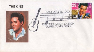 US 2721 FDC Elvis Birthplace Station Tupelo MS color cachet ZAYIX 060722SM37