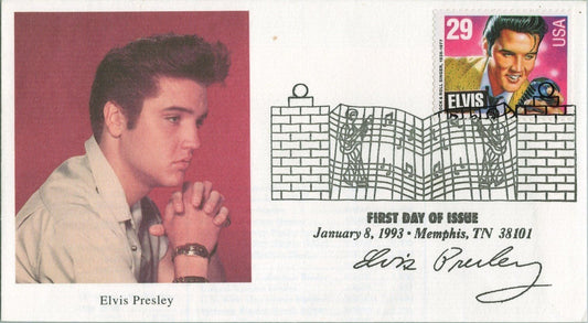 US 2721 FDC Elvis Presley Mystic Stamp Co Cachet Memphis ZAYIX 060722SM58