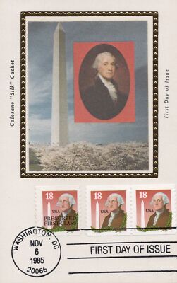 US Colorano FDC Maxi Card UA Washington Monument Coils ZAYIX 0924M0050