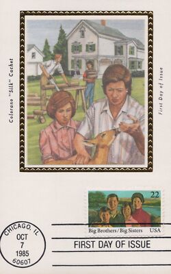 US Colorano FDC Maxi Card UA Big Brothers Big Sisters youth org ZAYIX 0924M0052