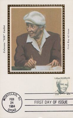 US Colorano FDC Maxi Card UA Lillian M. Gilbreth, Engineering ZAYIX 0924M0075