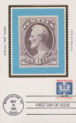 US Colorano FDC Maxi Card UA 14c Official Mail stamp ZAYIX 0924M0083