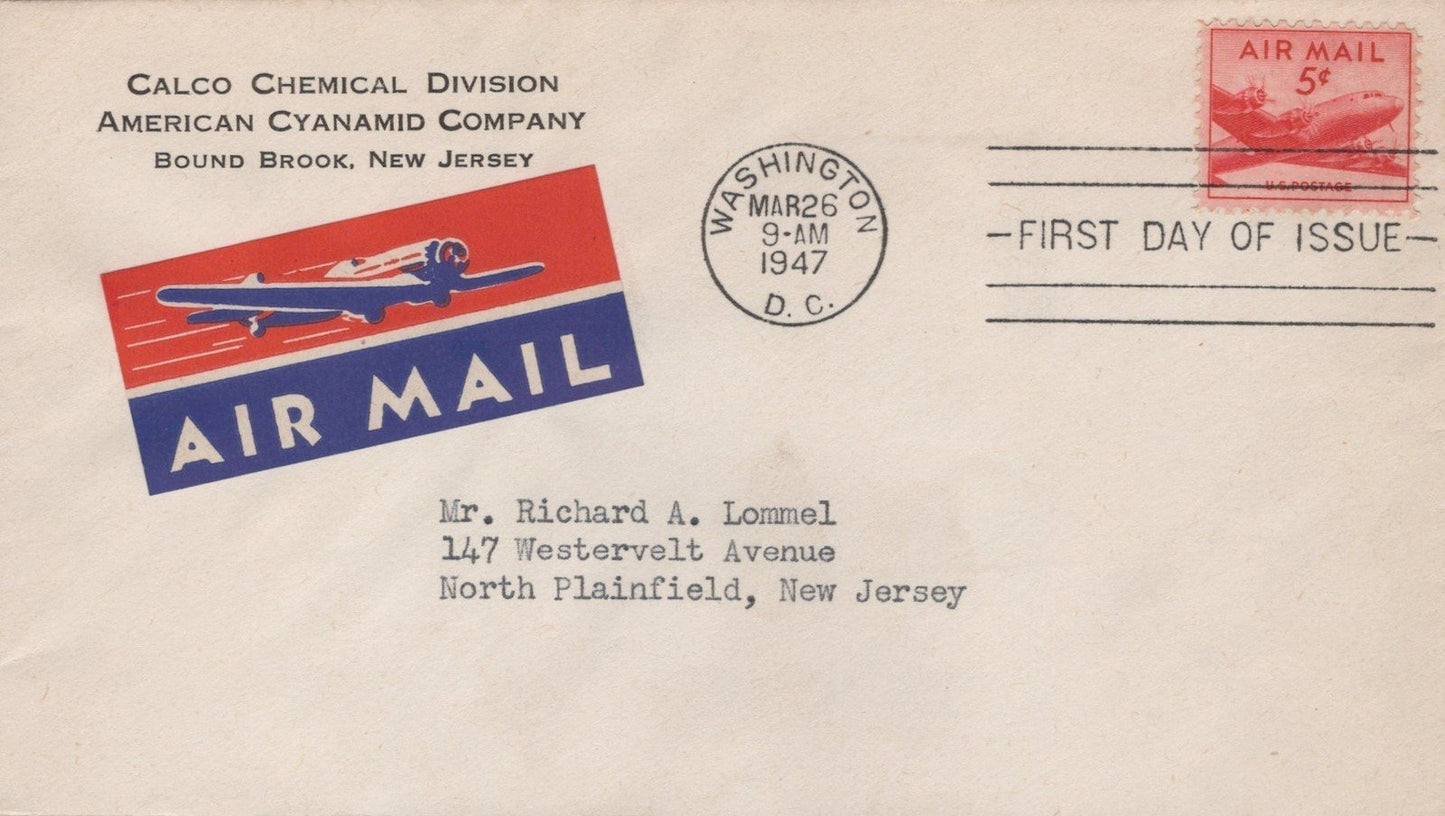 US C33 FDC Calco Chemical American Cyanamid Co. ZAYIX 101323USF15