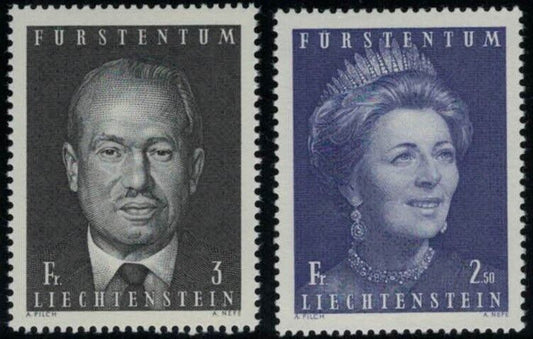 ZAYIX Liechtenstein 472 MH 473 MNH Royalty 031622-S86
