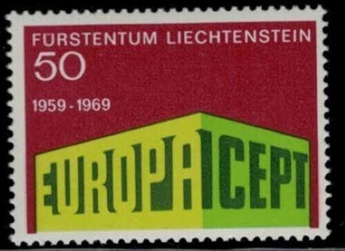 ZAYIX Liechtenstein 453 MNH Block - Europa CEPT 031622-S65M