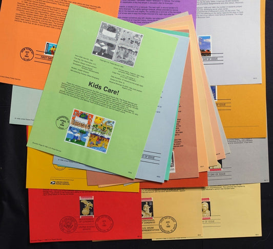 20 Different Random Pick USPS Souvenir Pages First Day Postmark 051723SL14 ZAYIX