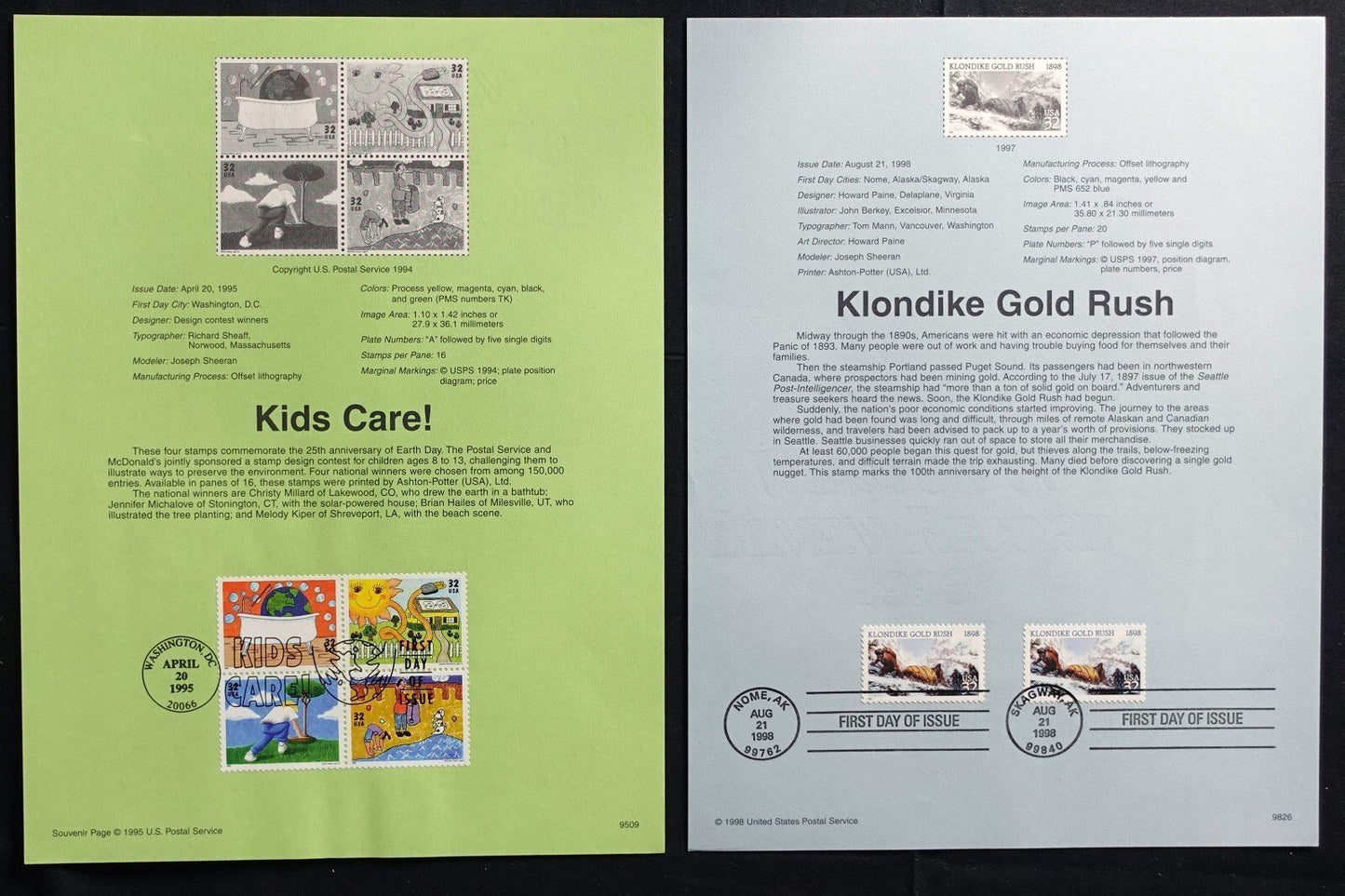 20 Different Random Pick USPS Souvenir Pages First Day Postmark 051723SL14 ZAYIX