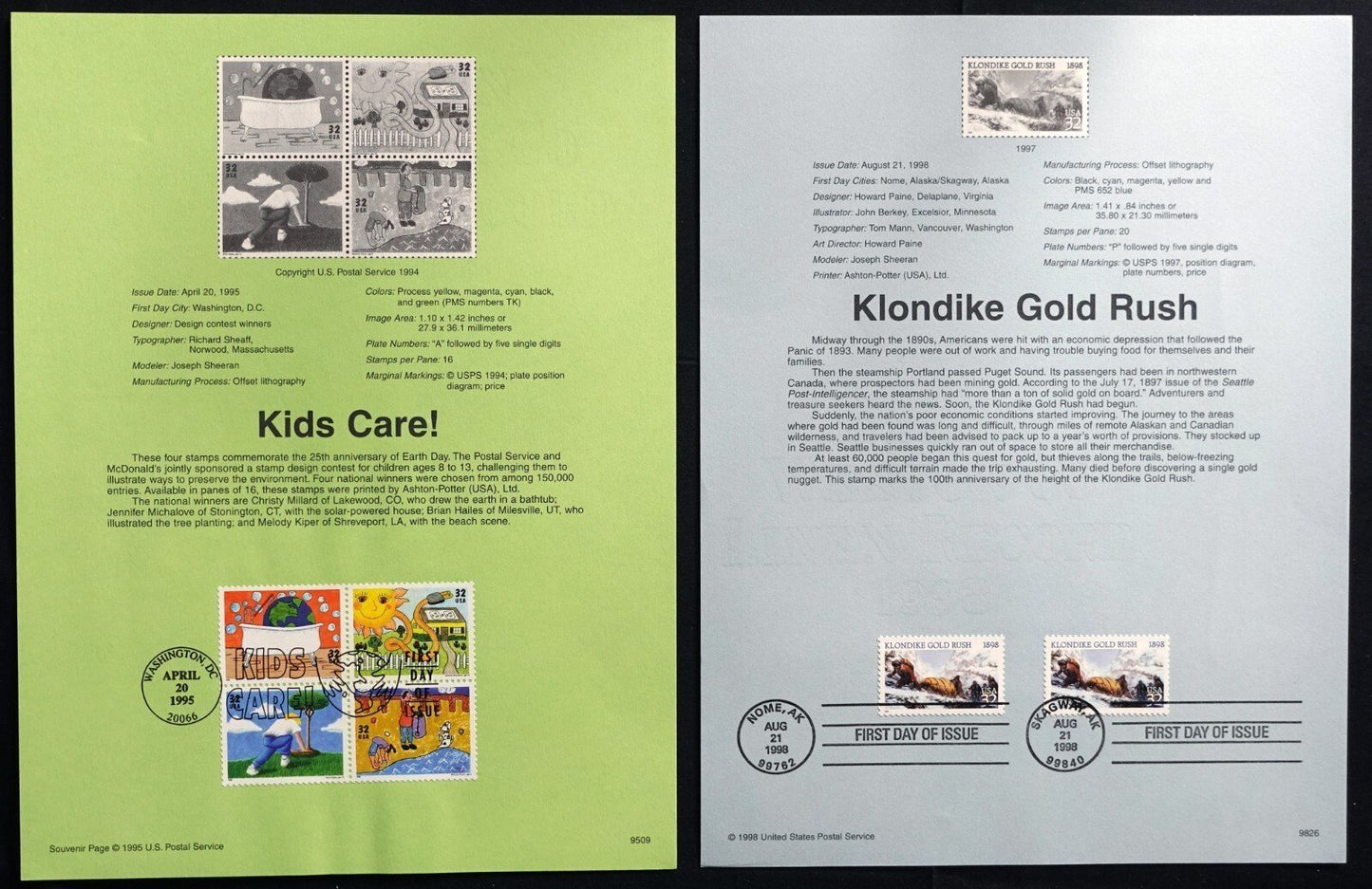 20 Different Random Pick USPS Souvenir Pages First Day Postmark 051723SL14 ZAYIX