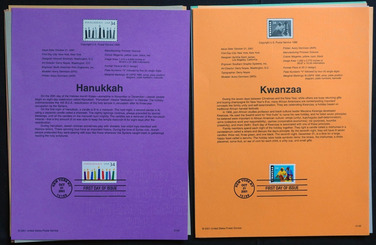 20 Different Random Pick USPS Souvenir Pages First Day Postmark 051723SL14 ZAYIX