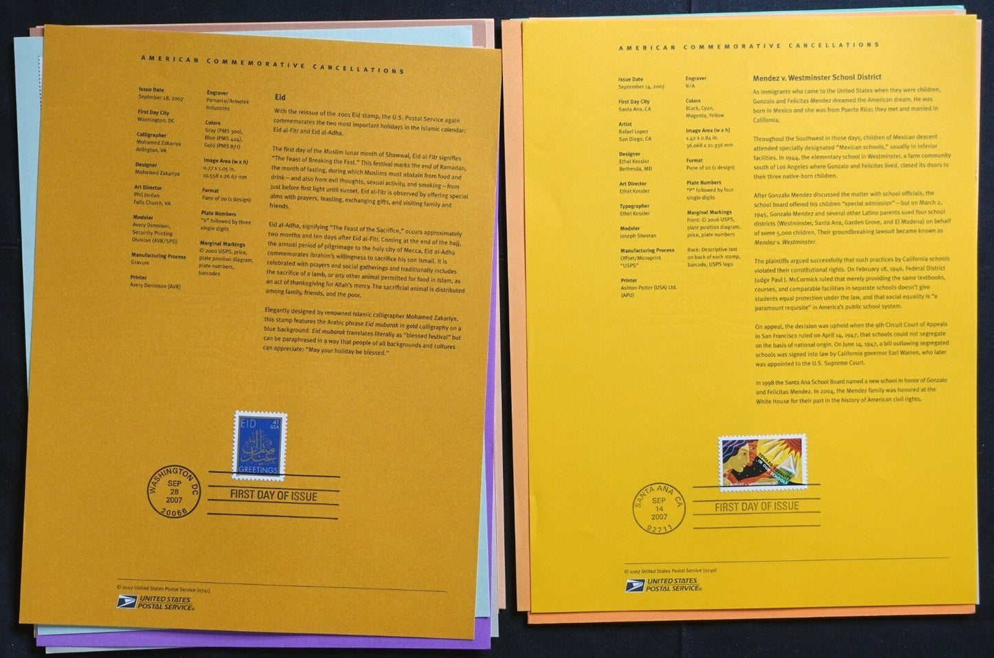 20 Different Random Pick USPS Souvenir Pages First Day Postmark 051723SL14 ZAYIX