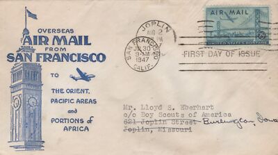 US C36-1 FDC Anderson cachet Clocktower Forwarded to Iowa XXX ZAYIX 101323USF30