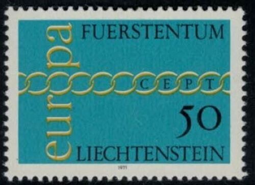ZAYIX Liechtenstein 485 MNH Chain - Europa CEPT 031622-S68M