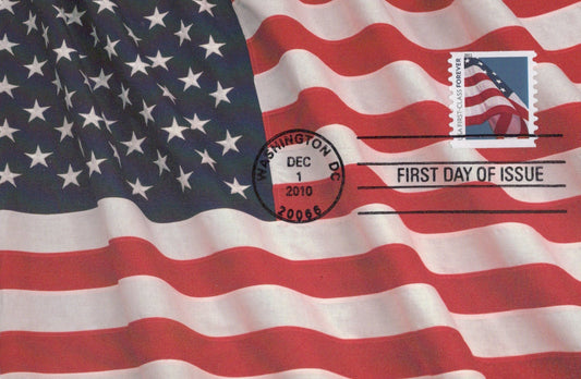 US Maxi Card FDC U.S Flag National Emblem ZAYIX 0924M0427