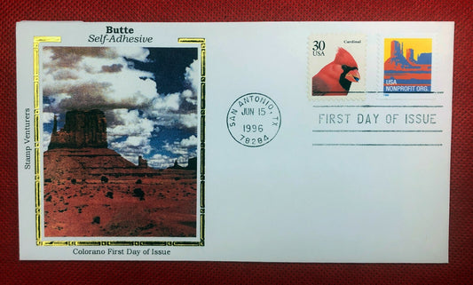 1996 (June 15) US Colorano FDC 2902B coil Desert Butte ZAYIX 010322SM107