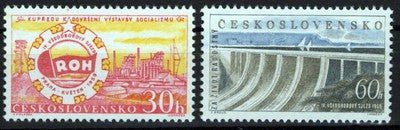 Czechoslovakia 918-919 MNH Factory Industry Trade Union Zayix Stamps 0425S0039