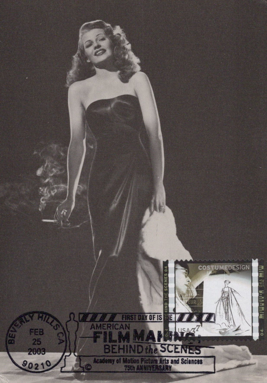 US Maxi Card FDC UA Movie Costume Design ZAYIX 0924M0188