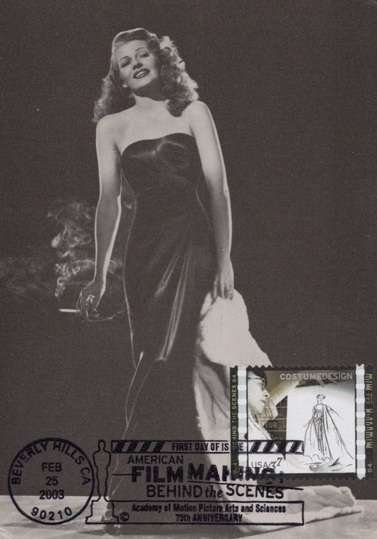 US Maxi Card FDC UA Movie Costume Design ZAYIX 0924M0188