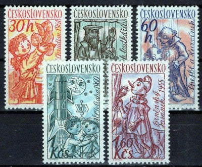 Czechoslovakia 1054-1058 MNH Puppets Toys Zayix Stamps 0425S0077