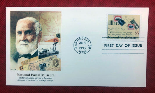 1993 US Fleetwood FDC 2782 National Postal Museum stamps ZAYIX 010322SM95